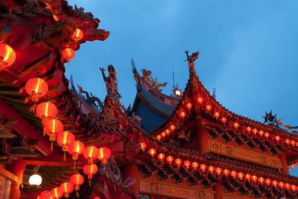 Año nuevo chino templo docrations — Foto de Stock