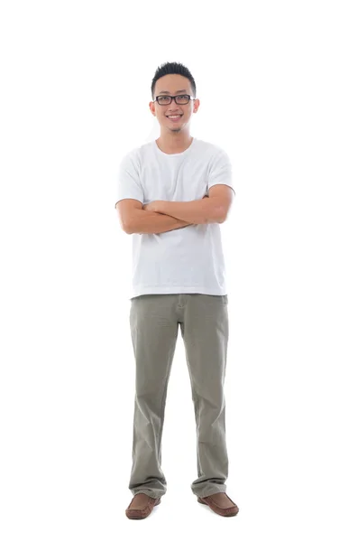 Casual asian man Royalty Free Stock Images