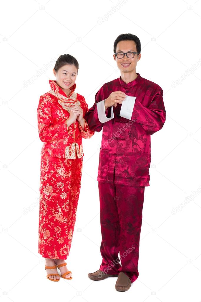 chinese new year couple wear singapore