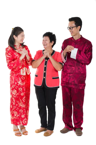 Chinese new year greetings — Stock Photo, Image