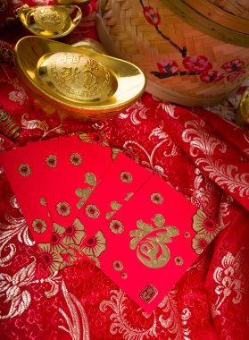 Gong xi fa cai, geleneksel Çin yeni yılı öğeler