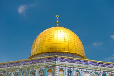 temple mount, Kudüs, İsrail kaya Camii kubbe
