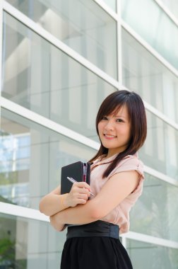 Kampüs arka plan Asian Bayan üniversite öğrencisi