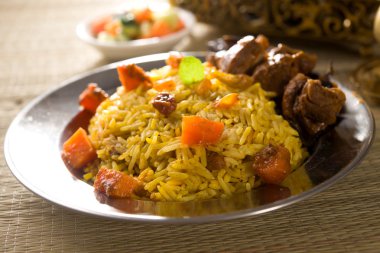 Arap rice, Ramazan gıdalar genellikle tand ile servis Ortadoğu'daki