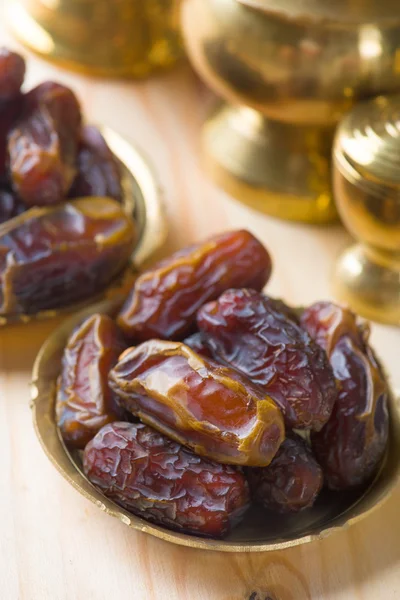 Dried dates kurma with background — Stock Photo, Image