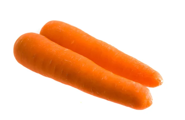 Органічний вигляд моркви на білому тлі — стокове фото