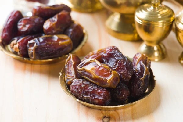 Date palm ramadan food also known as kurma. Consumed before fast — Stock Photo, Image