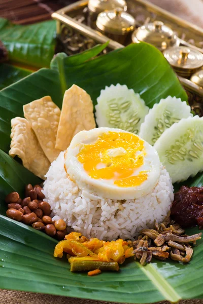 Nasi lemak — Stock Photo, Image