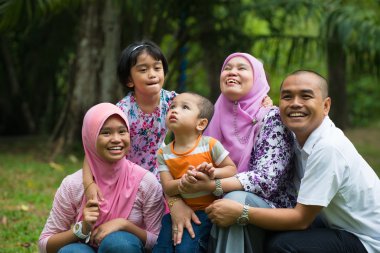 malay ailesi park, Malezya insanlar eğlenmek