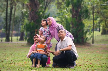 malay ailesi park, Malezya insanlar eğlenmek