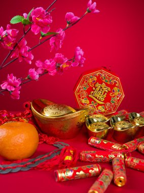 Çin yeni yıl süslemeleri, generci Çin karakteri sembolize