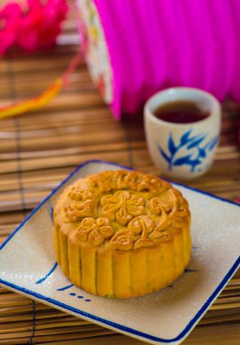 Mooncake ve çay