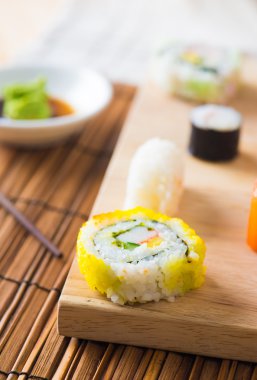 somon ve havyar rulo