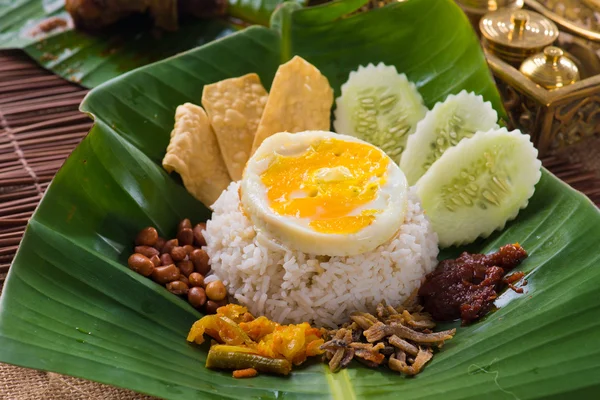 Nasi lemak — Stock Photo, Image