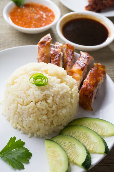 Chicken rice — Stock Photo, Image