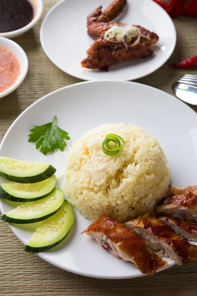 Chicken rice — Stock Photo, Image