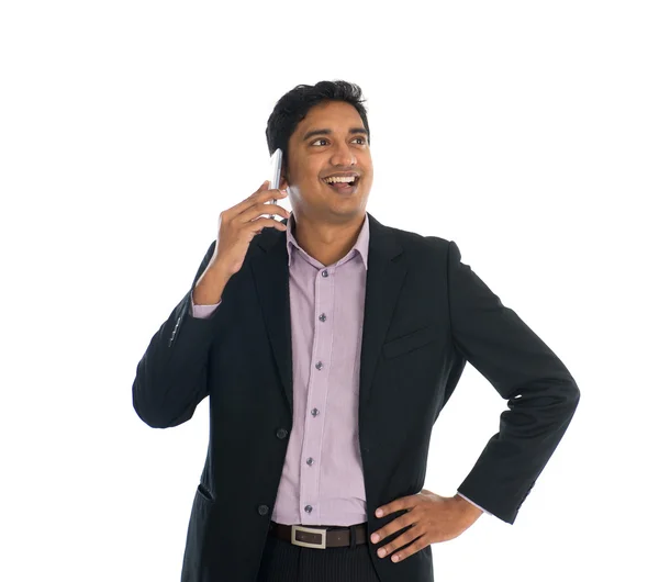 Business man using smartphone — Stock Photo, Image