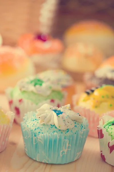 Cupcakes muffins — Stock Photo, Image