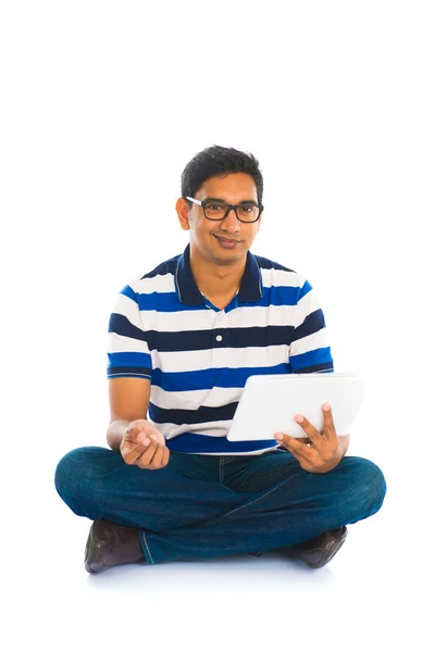 Indian male surfing — Stock Photo, Image