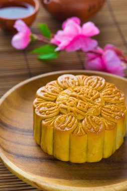 Mooncake ve çay