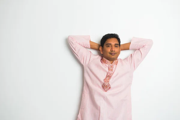 Indian male in traditional cloths — Stock Photo, Image