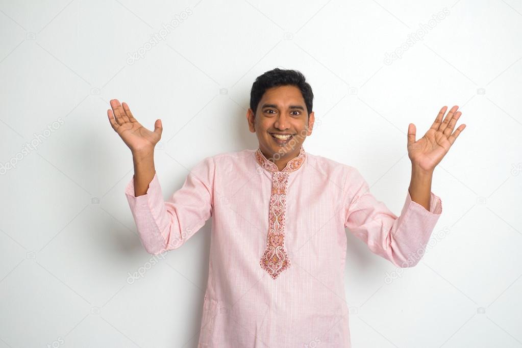 Indian male in traditional cloths