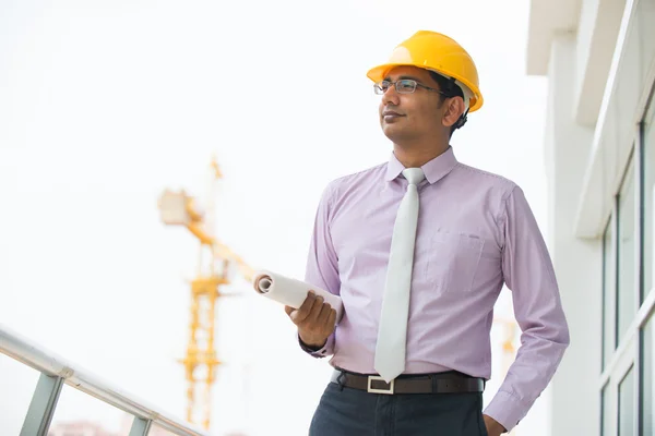 Indian male architect — Stock Photo, Image