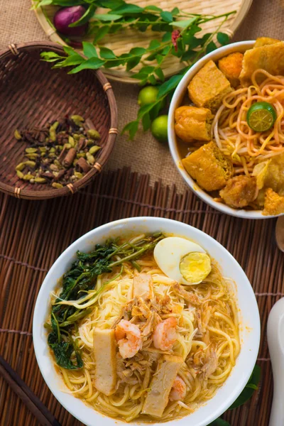 Fideos de curry de Singapur —  Fotos de Stock