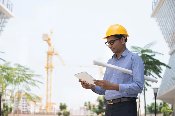 Indian male architect — Stock Photo, Image