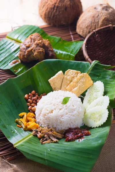 Nasi lemak — Zdjęcie stockowe