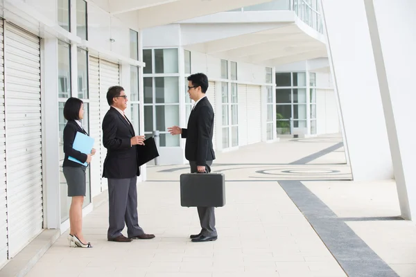 Aziatische business team — Stockfoto