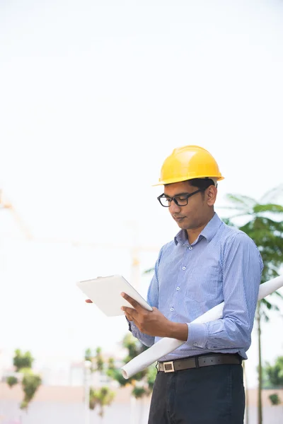 Indian male architect — Stock Photo, Image