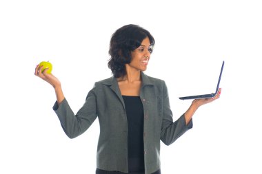 equilíbrio entre vida de trabalho de mulher