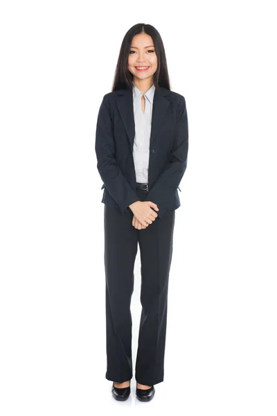 Asian business female full body — Stock Photo, Image