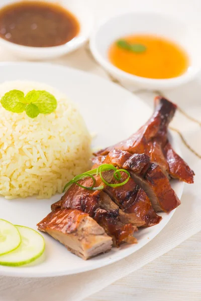 Arroz de pato chinês — Fotografia de Stock