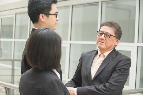 Equipe de negócios de Singapura — Fotografia de Stock