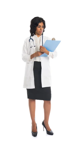 Indiano medico femminile — Foto Stock