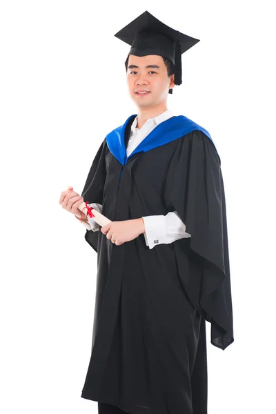 Asiático macho graduado — Foto de Stock