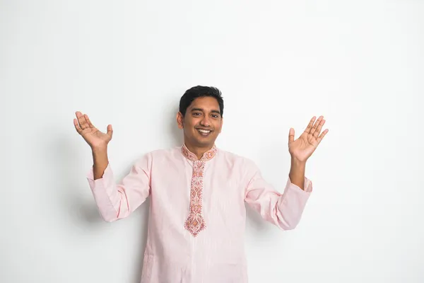 Traditional young indian man — Stock Photo, Image