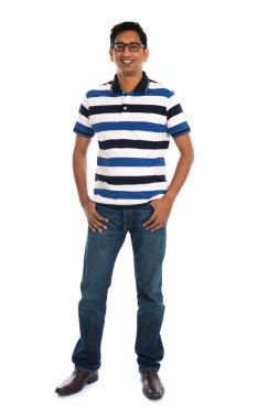Casual indian man
