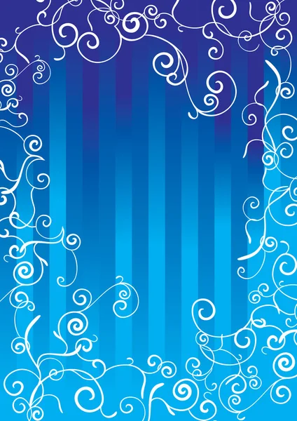 青のベクトルの背景 — ストックベクタ