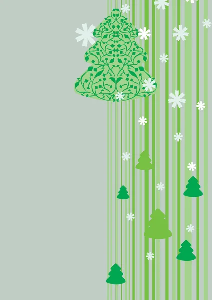 Carte Vacances de Noël — Image vectorielle
