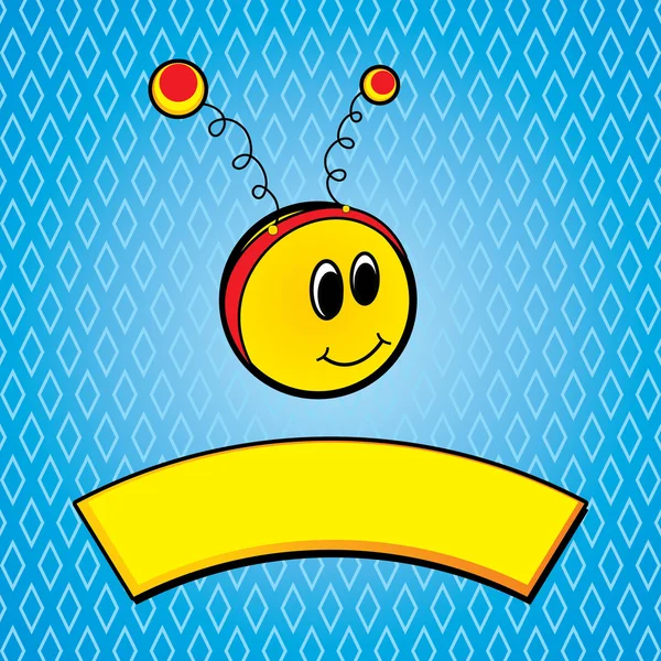 Sourire jaune — Image vectorielle