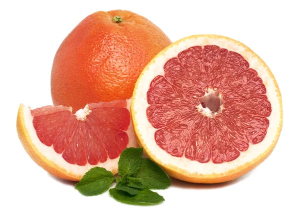 Grapefruit isolated on a white background — Stock Photo, Image