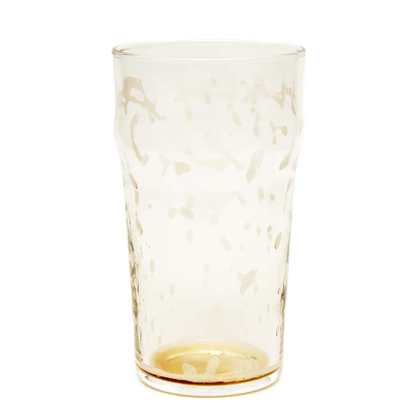 Empty beer glass — Stock Photo, Image