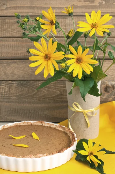 Pumpkin pie — Stock Photo, Image