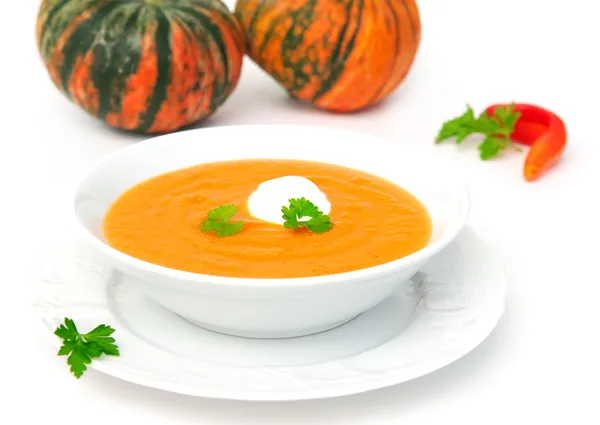 Soupe de citrouille — Photo