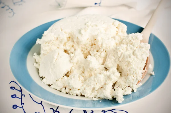 Cottage cheese — Stock Photo, Image