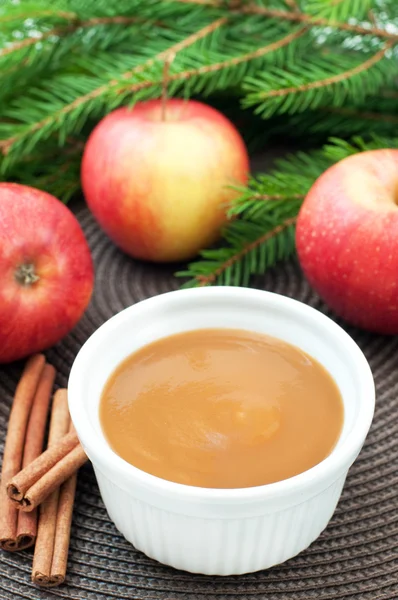 Apple sauce — Stock Photo, Image