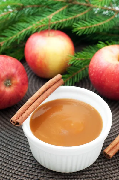 Apple sauce — Stock Photo, Image